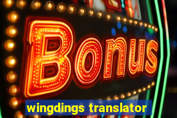 wingdings translator